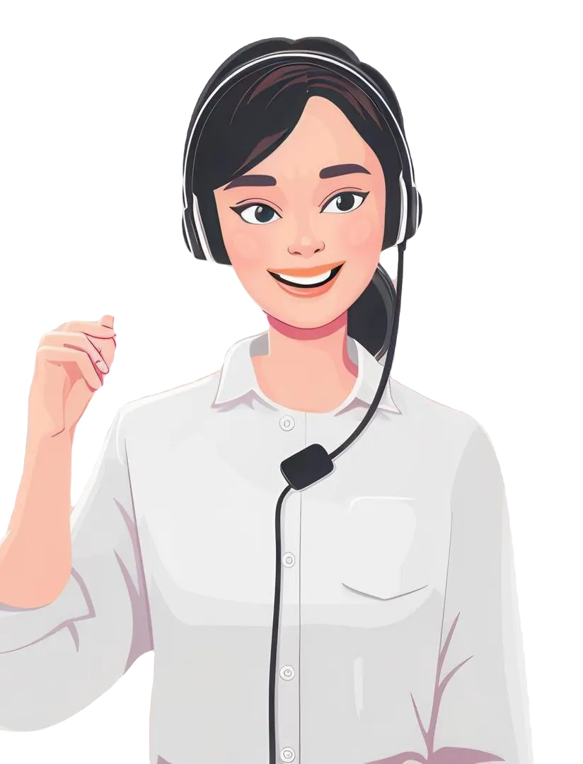 A friendly customer service representative
